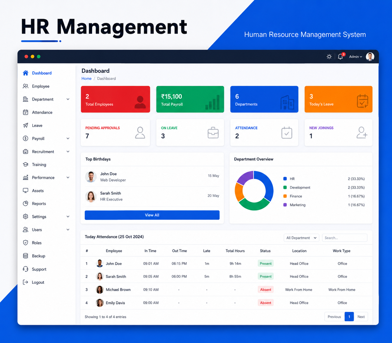 HR Management System