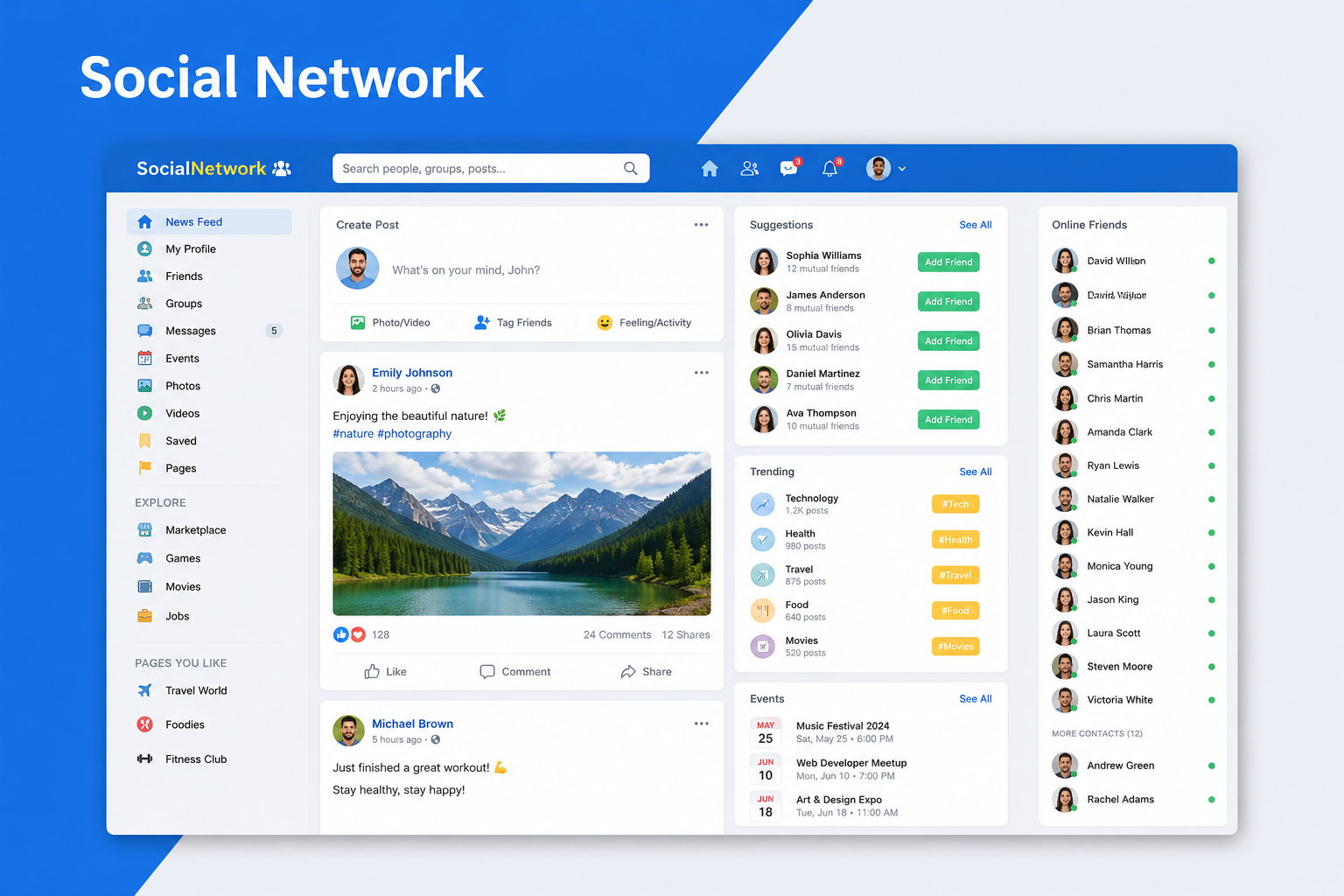 Social Network Platform